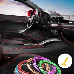 chi nep vien trang tri noi that o to nhieu mau sac 2