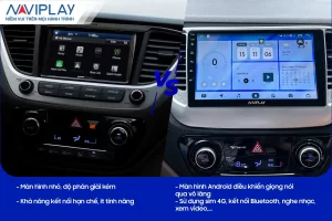 man hinh giai tri o to naviplay