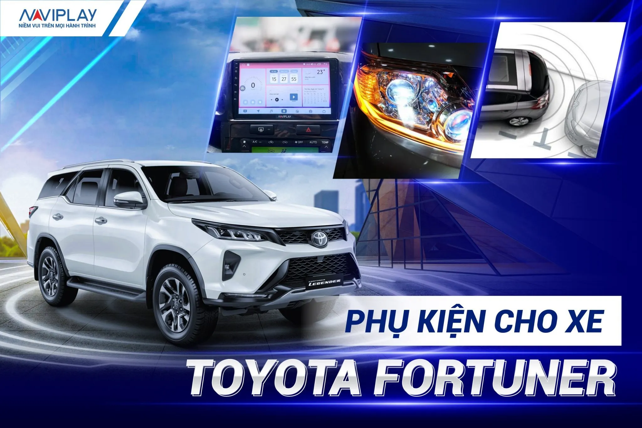 phu kien cho xe Toyota Fortuner